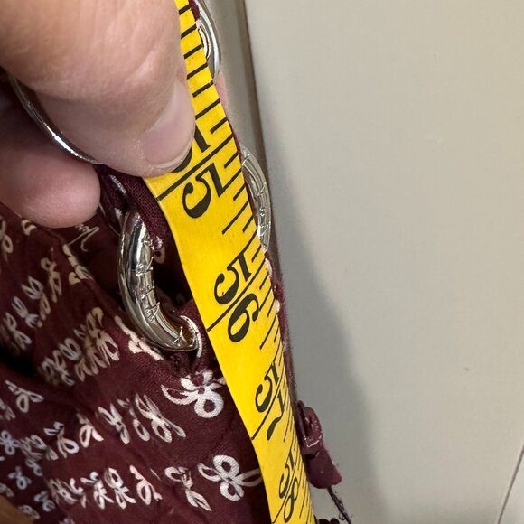 Vera Bradley Triple Zip Hipster Mini Concerto crossbody bag - NWOT - Picture 8 of 11